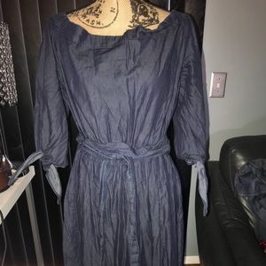 Eloquii off the Shoulder denim dress size 20